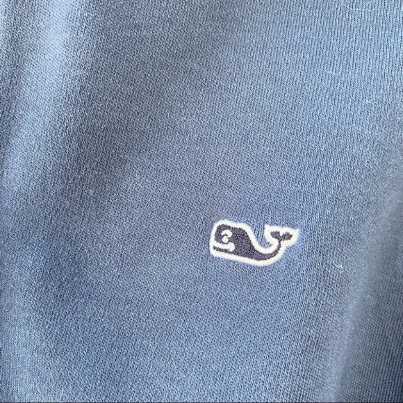 Vineyard Vines 💯 cotton sweater  with 1/2 zip front - Picture 4 of 7